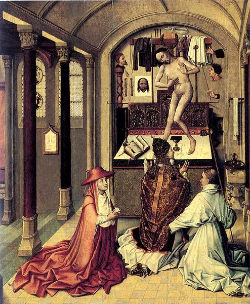 Robert Campin mass of Saint Gregory china oil painting image